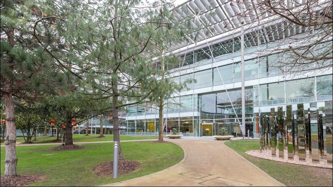 Building 3, Chiswick Park, London, where Still Needs a Human is based